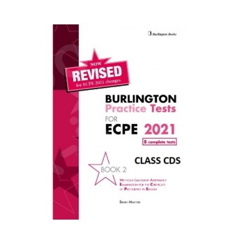 BURLINGTON PRACTICE TESTS MICHIGAN ECPE 2 CD CLASS 2021