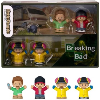 FISHER-PRICE - LITTLE PEOPLE COLLECTORS - BREAKING BAD 4-Pack, Special Edition - HVG71