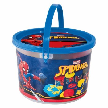 ΚΟΥΒΑΔΑΚΙ ΠΛΑΣΤΕΛΙΝΗΣ SPIDERMAN  : 4 ΒΑΖΑΚΙΑ ΚΑΙ 8 ΕΡΓΑΛΕΙΑ