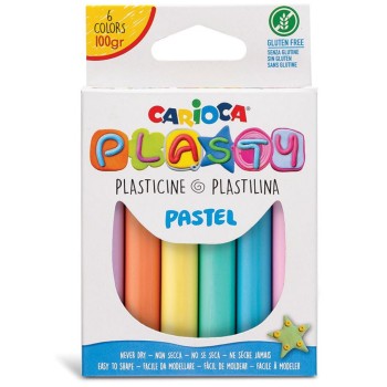 CARIOCA ΠΛΑΣΤΕΛΙΝΗ PLASTY BAR 100GR (6ΧΡ)