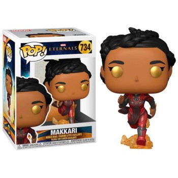 FUNKO POP! MARVEL: ETERNALS - MAKKARI #734 BOBBLE-HEAD VINYL FIGURE