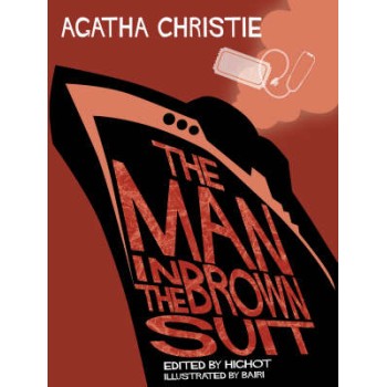 THE MAN IN THE BROWN SUIT COMIC STRIP ADAPTED BY HUGHOT HC
