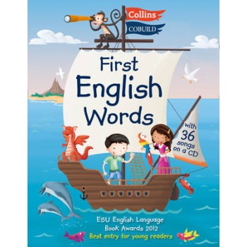 COLLINS COBUILD FIRST ENGLISH WORDS (+ AUDIO CD) (A PICTURE DICTIONARY WITH 36 FUN SONGS ON A CD)