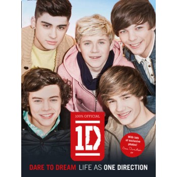 DARE TO DREAM LIFE AS ONE DIRECTION (100% OFFICIAL ID) HC COFFEE TABLE BK.