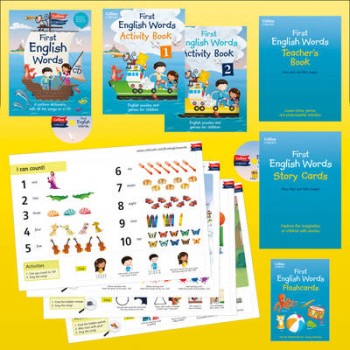 FIRST ENGLISH WORDS : ACTIVITY BOOK PB