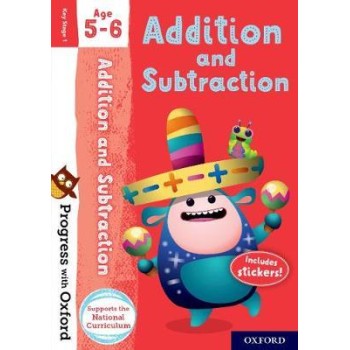 ADD/SUBTRACT AGE 5-6 BK/STICKER