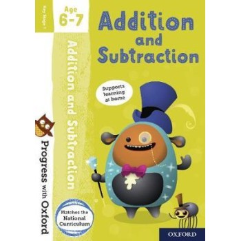 ADDITION AND SUBTRACTION AGE 6-7 BOOK/STICKERS/WEBSITE LINK