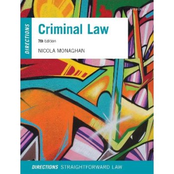 CRIMINAL LAW DIRECTIONS