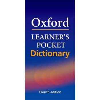OXFORD LEARNER'S POCKET DICTIONARY 4TH ED PB