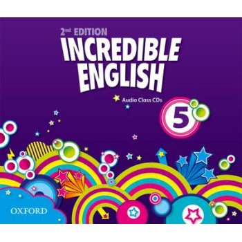 INCREDIBLE ENGLISH 5 AUDIO CD (4) 2ND ED