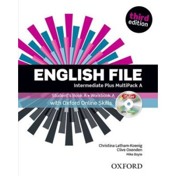 ENGLISH FILE 3RD ED A INTERMEDIATE PLUS MULTI PACK (+ ITUTOR + ICHECKER + ONLINE SKILLS)