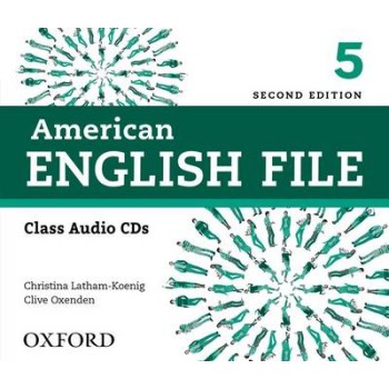 AMERICAN ENGLISH FILE 5 CD AUDIO CLASS (4) 2ND ED