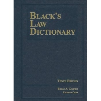 BLACK'S LAW DICTIONARY