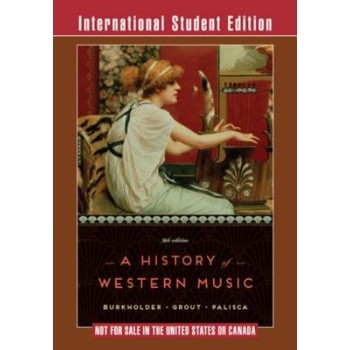 A HISTORY OF WESTERN MUSIC  PB