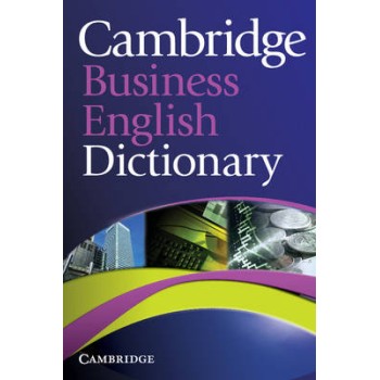 CAMBRIDGE BUSINESS ENGLISH DICTIONARY  PB
