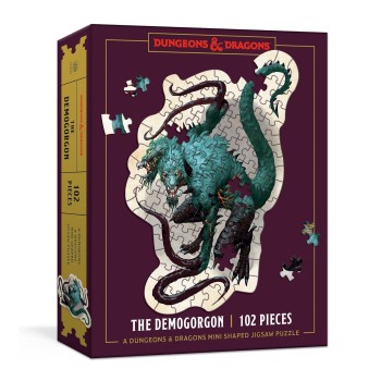Dungeons & Dragons Mini Shaped Jigsaw Puzzle: The Demogorgon Edition