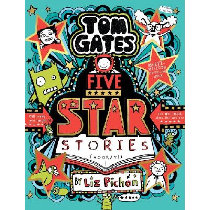 TOM GATES 21: TOM GATES: FIVE STAR STORIES PB
