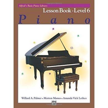 ALFREDS BASIC PIANO COURSE LESSON BOOK 6  PB