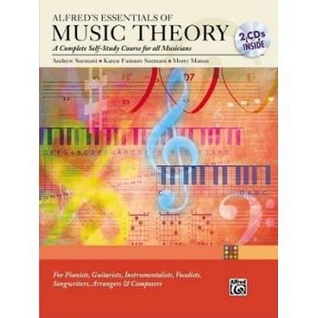 ALFRED'S ESSENTIALS OF MUSIC THEORY COPLETE SELF STUDY GUIDE : A COMPLETE SELF-STUDY COURSE FOR ALL (+ CD (2)) PB