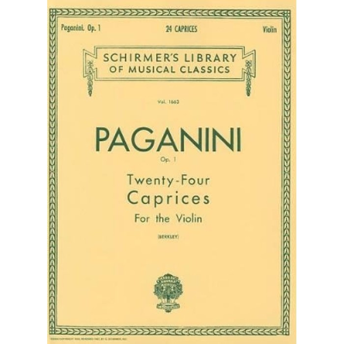 24 CAPRICES, OP. 1 PB 24 CAPRICES, OP. 1 PB