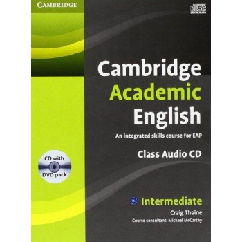 CAMBRIDGE ACADEMIC ENGLISH B1+ INTERMEDIATE CLASS CD & DVD