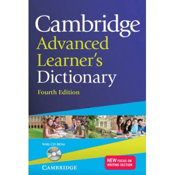 CAMBRIDGE ADVANCED LEARNER'S DICTIONARY (+ CD-ROM) 4TH ED PB