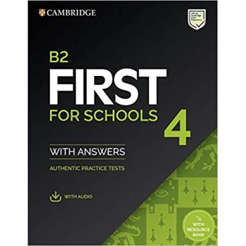 CAMBRIDGE ENGLISH FIRST FOR SCHOOLS 4 SELF STUDY PACK (+ DOWNLOADABLE AUDIO) W/A