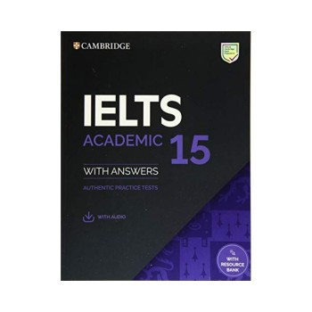 CAMBRIDGE IELTS 15 ACADEMIC SELF STUDY PACK (+ DOWNLOADABLE AUDIO)