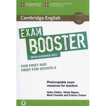 CAMBRIDGE ENGLISH EXAM BOOSTER FIRST + FIRST FOR SCHOOLS (+ AUDIO) W/A