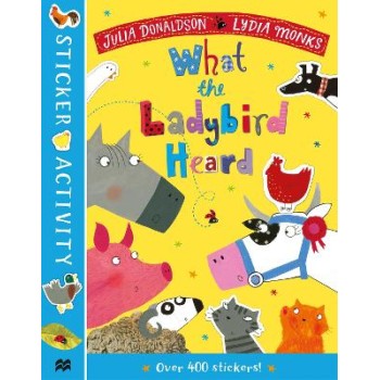WHAT THE LADYBIRD HEARD STICKER BK