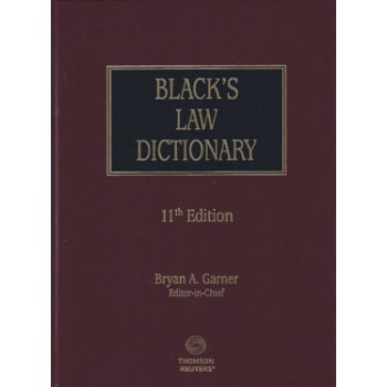 Black's Law Dictionary - 11th Edition
