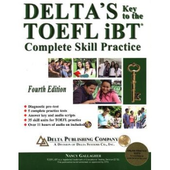DELTA'S KEY TO THE TOEFL IBT COMPLETE SKILL PRACTICE SB (+ MP3 PACK) 4TH ED