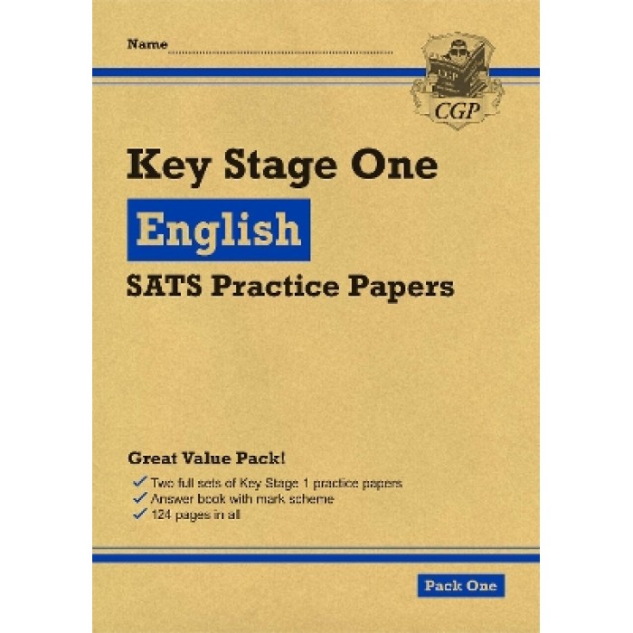 KS1 English SATS Practice Papers: Pack 1 (for end of year assessments) KS1 English SATS Practice Papers: Pack 1 (for end of year assessments)