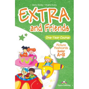 EXTRA & FRIENDS JUNIOR A & B FLASHCARDS