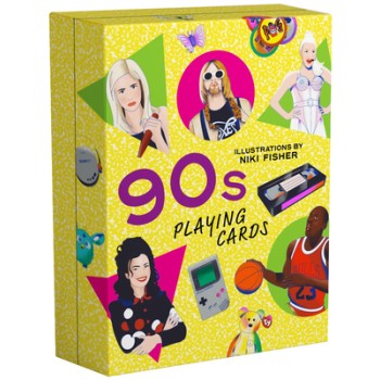 90S PLAYING CARDS: FEATURING THE DECADE’S MOST ICONIC PEOPLE, OBJECTS AND MOMENTS
