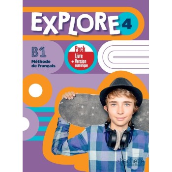 EXPLORE 4 METHODE PACK + VERSION NUMERIQUE