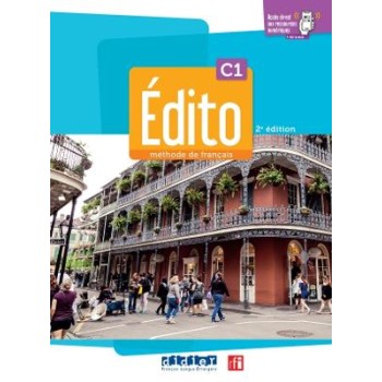 EDITO C1 METHODE + CAHIER (+DIDIERFLE.APP.)ED. 2024