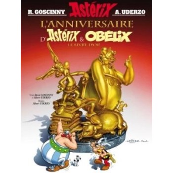 ASTERIX TOME 34: L'ANNIVERSAIRE D'ASTERIX ET OBELIX HC