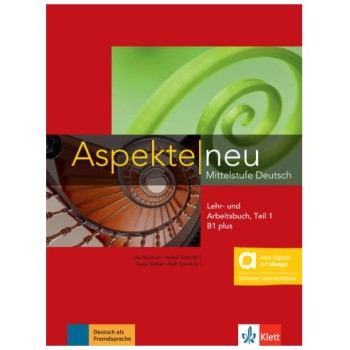 ASPEKTE JUNIOR B1+ KURSBUCH HYBRIDE AUSGABE