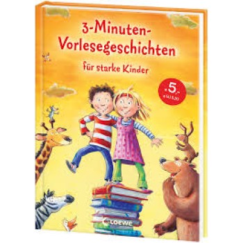 3-MINUTEN-VORLESEGESCHICHTEN FUER STARKE KINDER