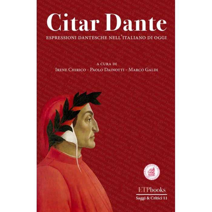 CITAR DANTE ESPRESSIONI DANTESCHE PER L'ITALIANO DI OGGI CITAR DANTE ESPRESSIONI DANTESCHE PER L'ITALIANO DI OGGI