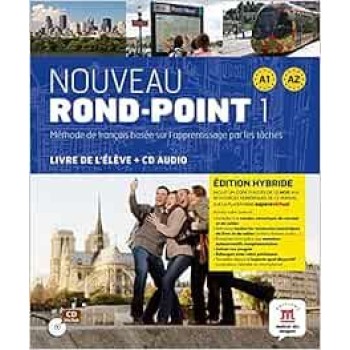 ROND POINT 1 A1 + A2 METHODE EDITION HYBRIDE