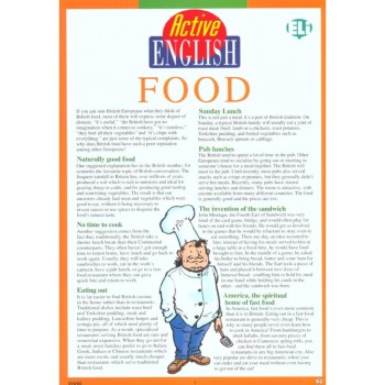 ACTIVE ENGLISH SUBJECT 4 - FOOD