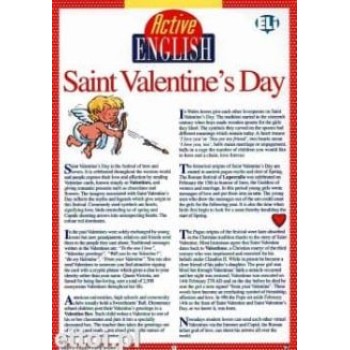 ACTIVE ENGLISH SUBJECT 7 - SAINT VALENTINE'S DAY