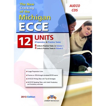 CRACKING THE MICHIGAN ECCE PRACTICE TESTS CD CLASS (6) 2013