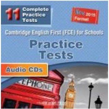 CAMBRIDGE ENGLISH FIRST FOR SCHOOLS (11 TESTS) PRACTICE TESTS CD CLASS (NEW 2015 FORMAT)