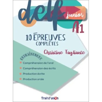 DELF JUNIOR A1 10 EPREUVES COMPLETES CD