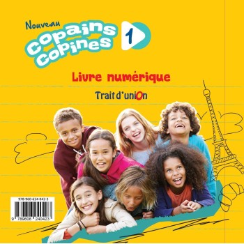 NOUVEAU COPAINS COPINES 1 MANUEL NUMERIQUE