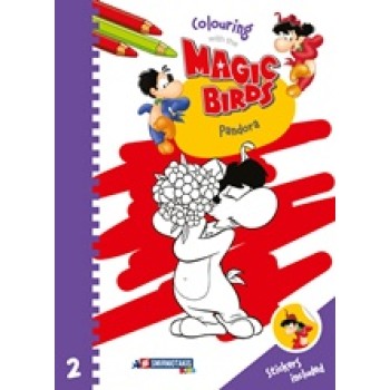 COLOURING WITH THE MAGIC BIRDS: PANDORA