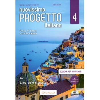 NUOVISSIMO PROGETTO ITALIANO 4 GUIDA INSEGNANTI (+ MP3 Pack)